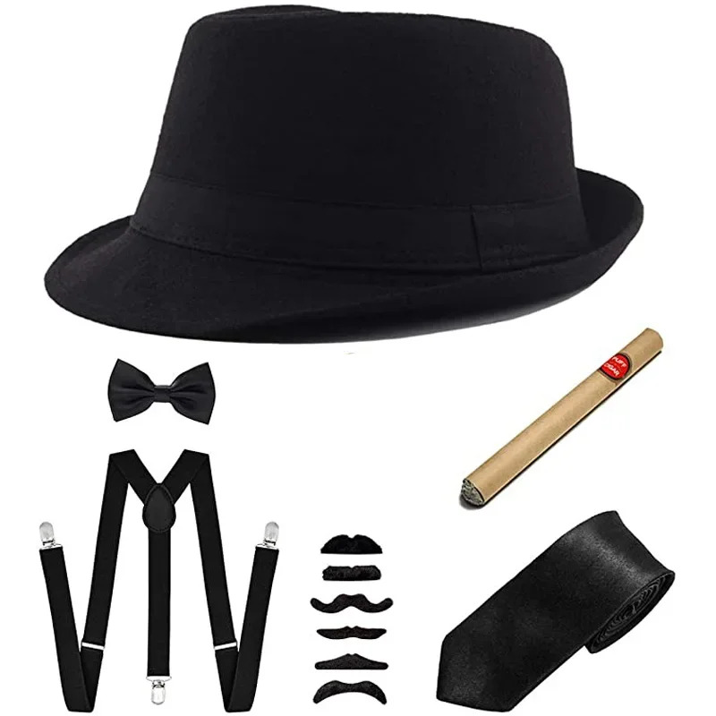 Men'S Accessories In The 1920S - Halloween 20S Cosplay Kostüme Zubehör 1920S