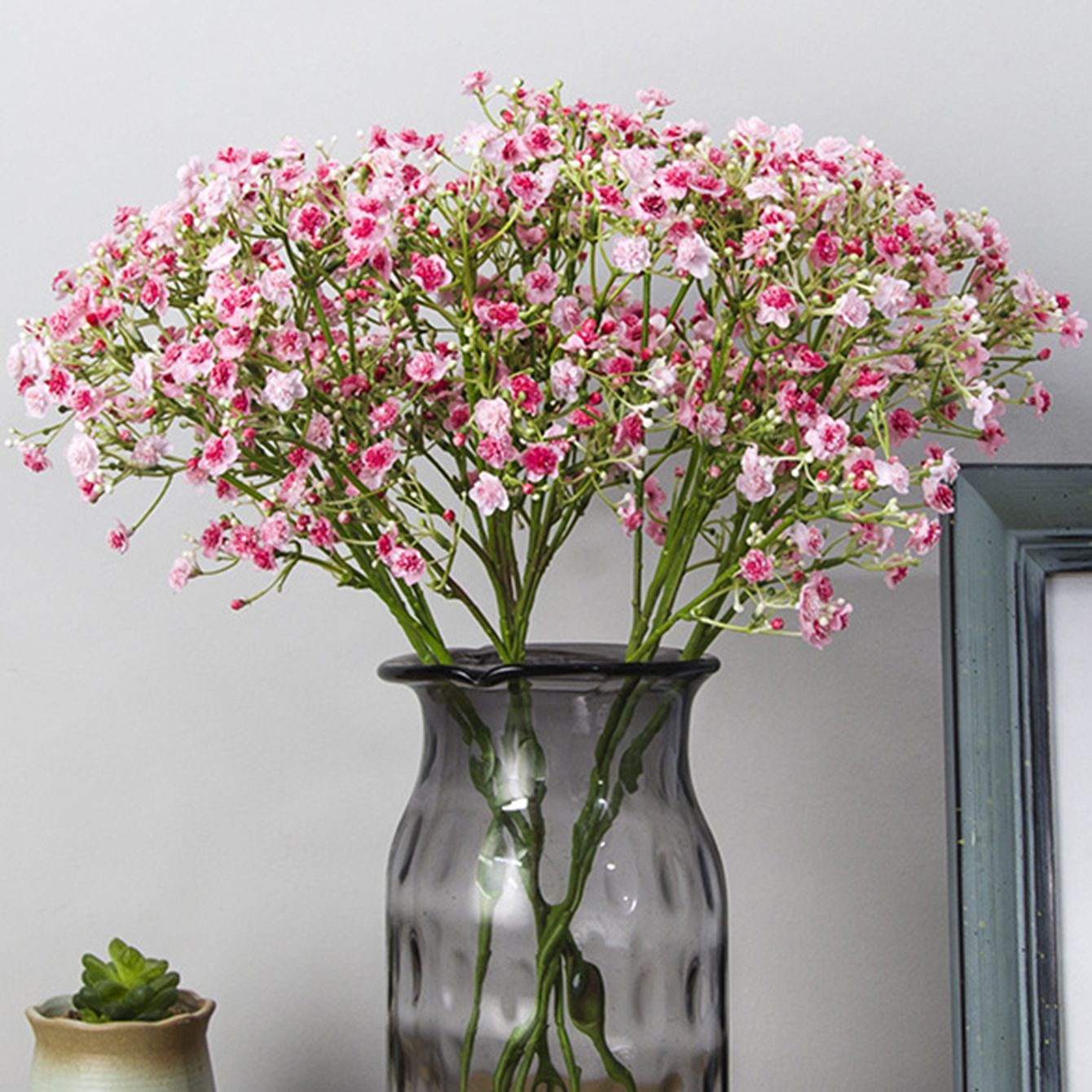 Men Accessories Bouquet - 1/3 Bundles Gypsophila Braut hält Kunststoff