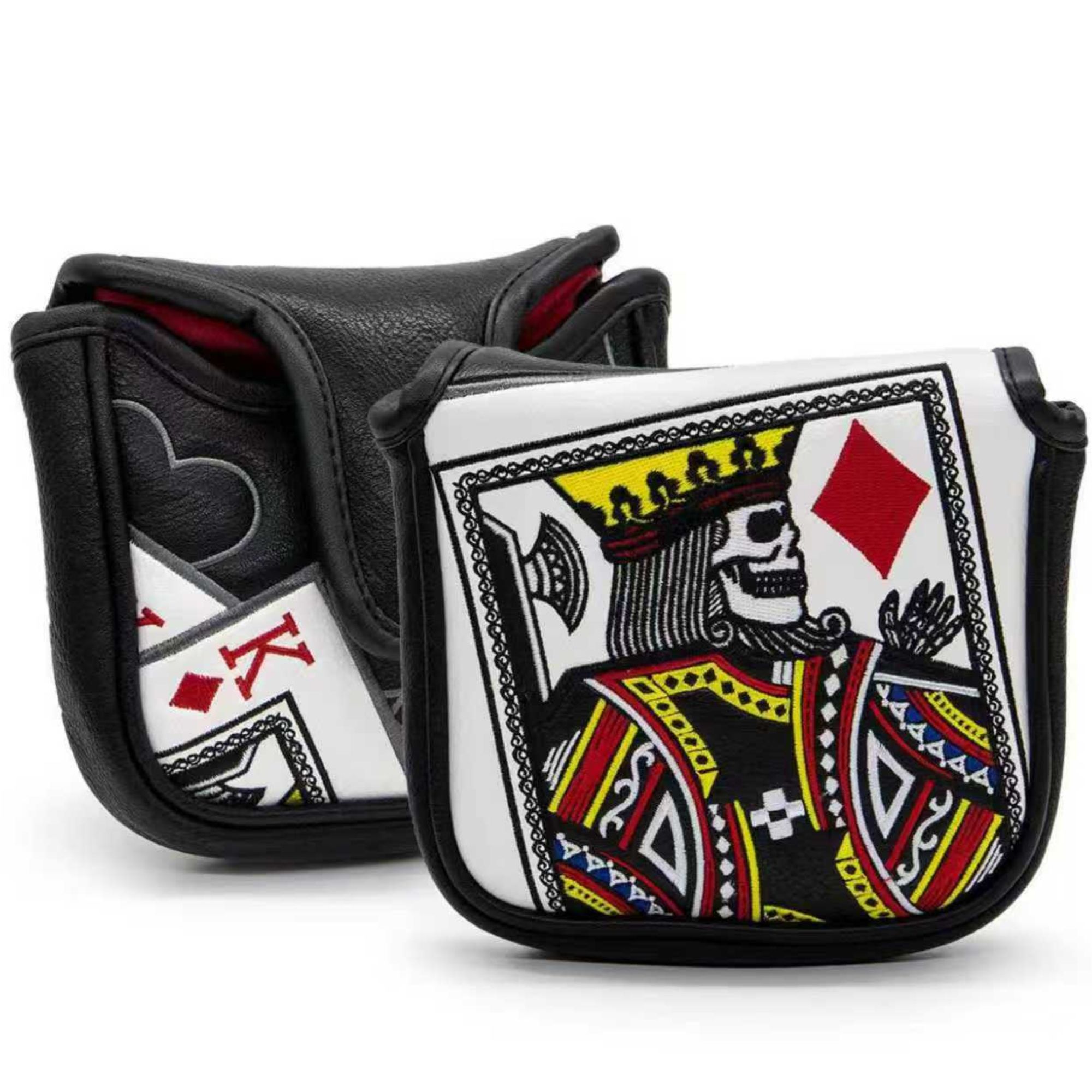 Men Accessories Usa - King Of Hearts bestickter Schlägel-Putter mit