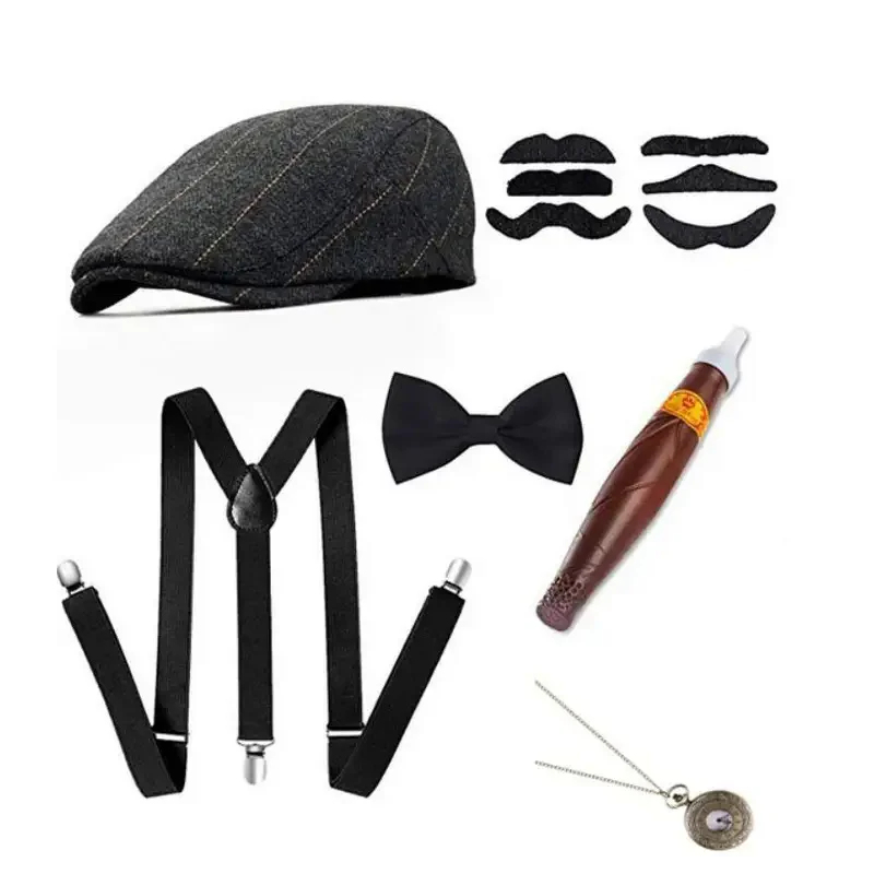 Men'S Accessories In The 1920S - 2026 1920er Halloween 20er Jahre Gangster-Set