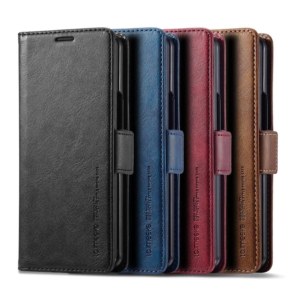 Phone Wallet Combo - Leder-Brieftaschen-Handyhülle für Samsung Galaxy Z Fold