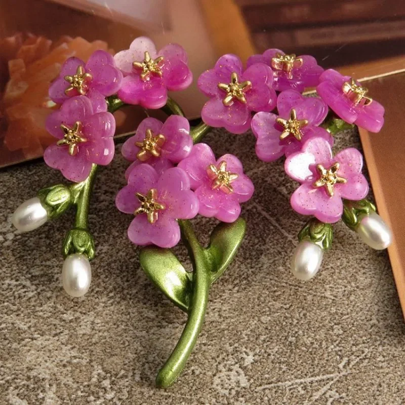 Men Accessories Bouquet - Klassische Retro Imitation Perle Bouquet Brosche