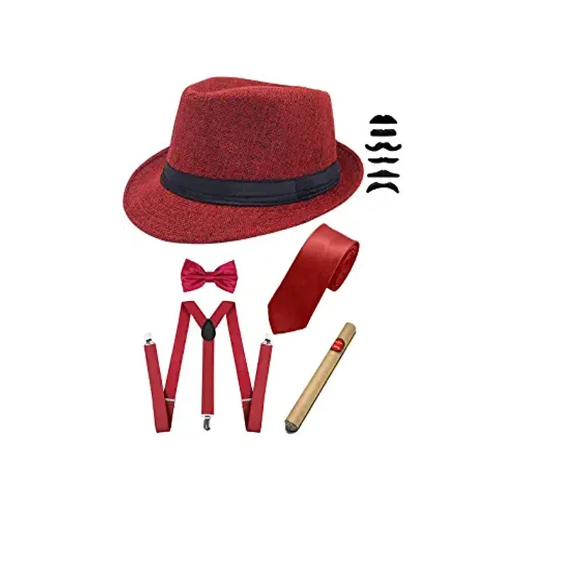 Halloween 20S Cosplay Kostüme  – Men'S Accessories In The 1920S Bewertung und Preis