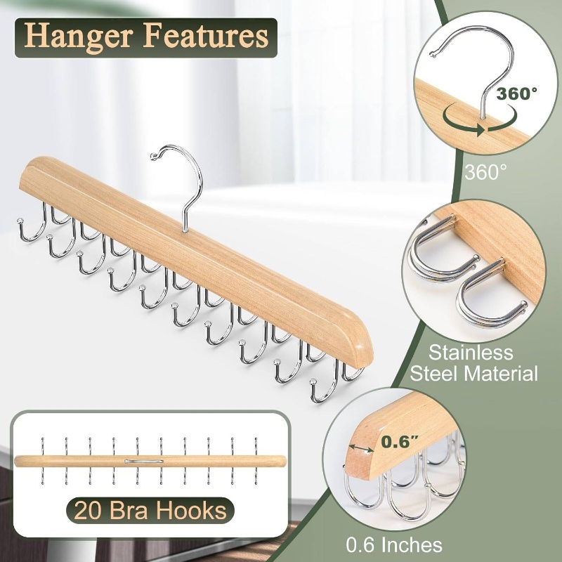 Holzkrawatten-Kleiderbügel Gür – Men'S Accessories Wardrobe Bewertung und Preis