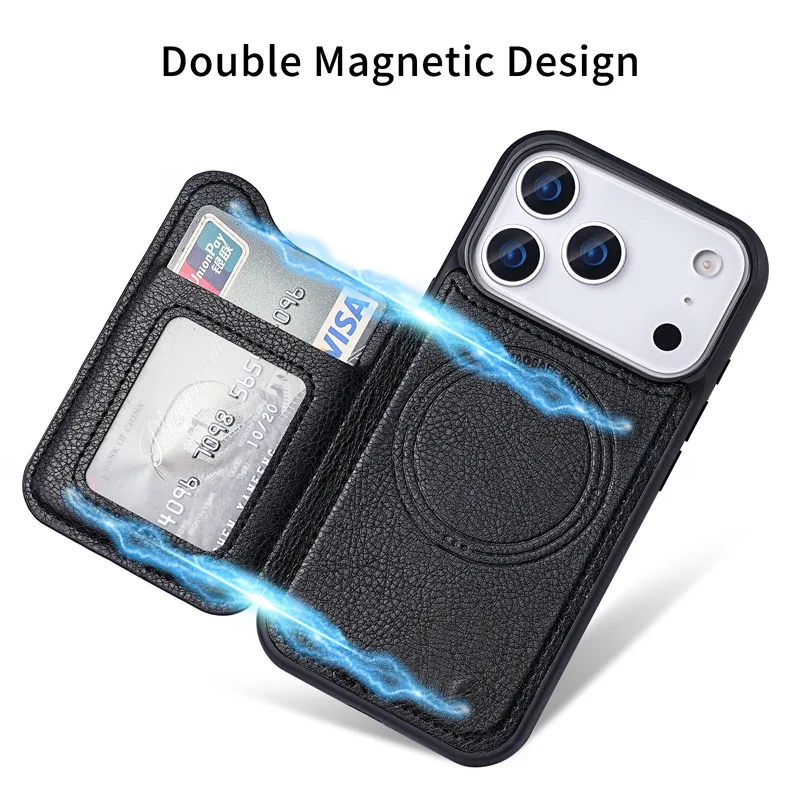 Für Magsafe Magnetische Flip L – Phone Wallet Combo Bewertung und Preis