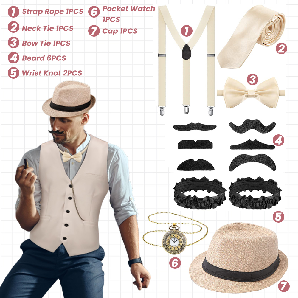 1920s Herren Kostüm zubehör Se – Men'S Accessories In The 1920S Bewertung und Preis