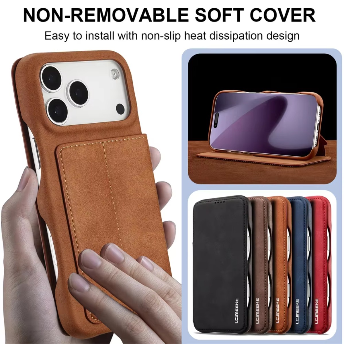 Leder-Geldbörse, magnetische F – Phone Wallet Combo Bewertung und Preis