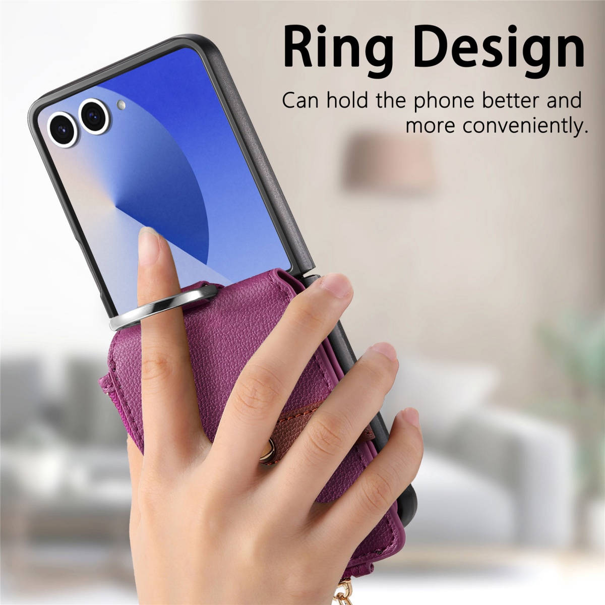 Luxuriöse Kartenhalter-Handyhü – Phone Wallet Combo Bewertung und Preis