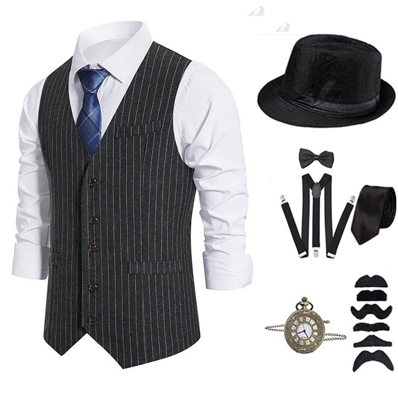Herren-Gangster-Kostüm und Zub – Men'S Accessories In The 1920S Bewertung und Preis