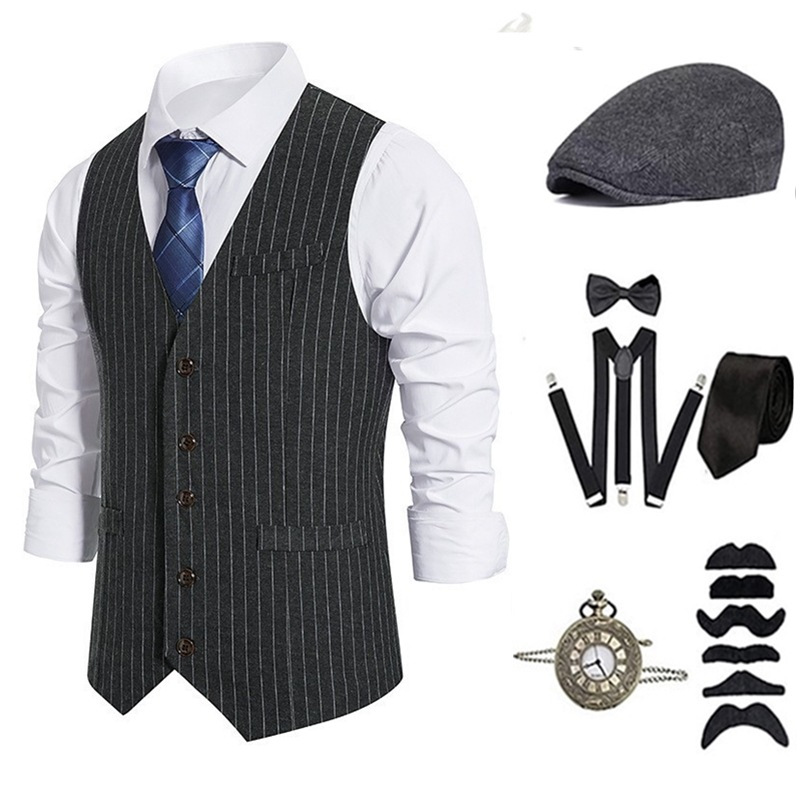 Herren-Gangster-Kostüm und Zub – Men'S Accessories In The 1920S Bewertung und Preis