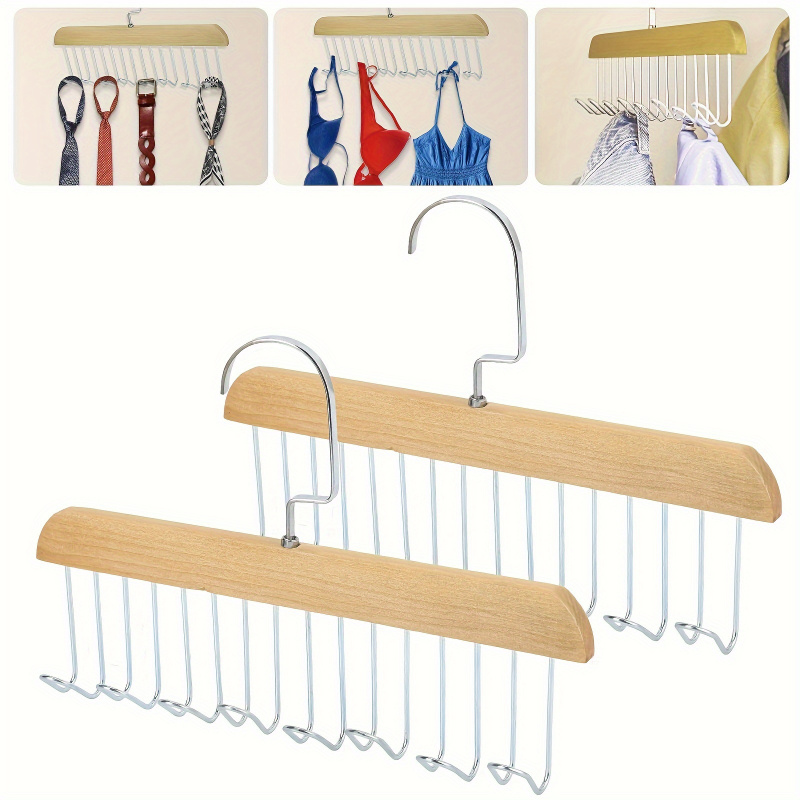 8-Haken-Gürtelständer aus Holz – Men'S Accessories Wardrobe Bewertung und Preis