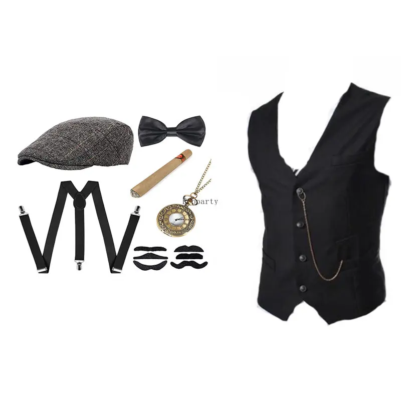 Herren-Gangster-Kostüm und Zub – Men'S Accessories In The 1920S Bewertung und Preis