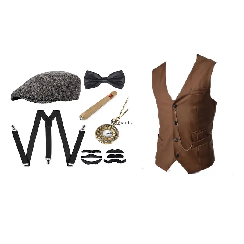 Herren-Gangster-Kostüm und Zub – Men'S Accessories In The 1920S Bewertung und Preis