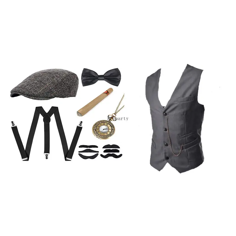 Herren-Gangster-Kostüm und Zub – Men'S Accessories In The 1920S Bewertung und Preis