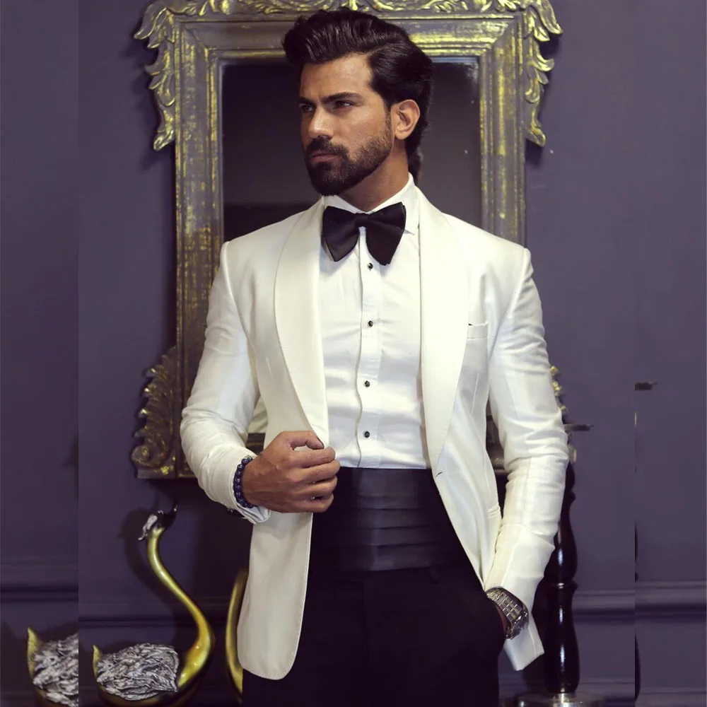 Klassische englische Art weiße – Men Accessories Elegant Bewertung und Preis