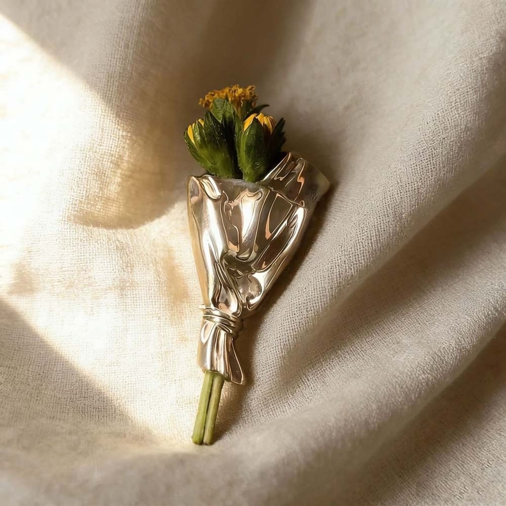 Vintage Blumen-Einsteckbrosche – Men Accessories Bouquet Bewertung und Preis